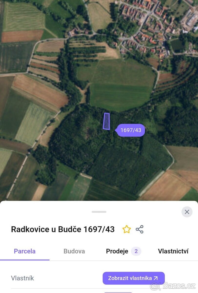 Pozemky pro bydlení, Dačice, 380 01