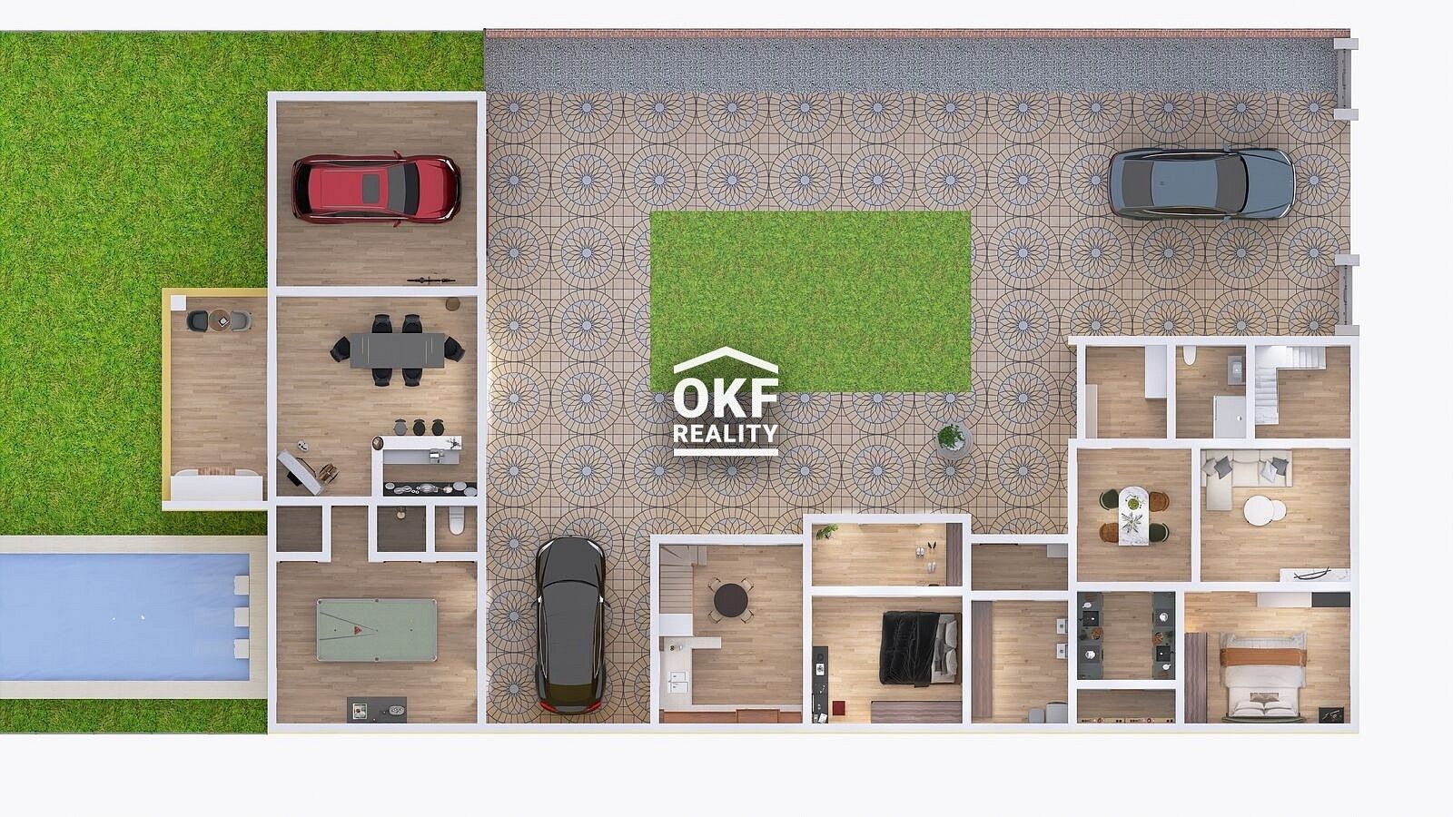 Rodinné domy, Třebízského, Červenka, okres Olomouc, 358 m² - 2