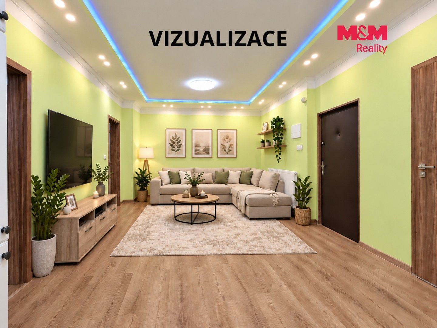 Byt 3+kk · 62 m² · Hálkova, Plzeň - 3