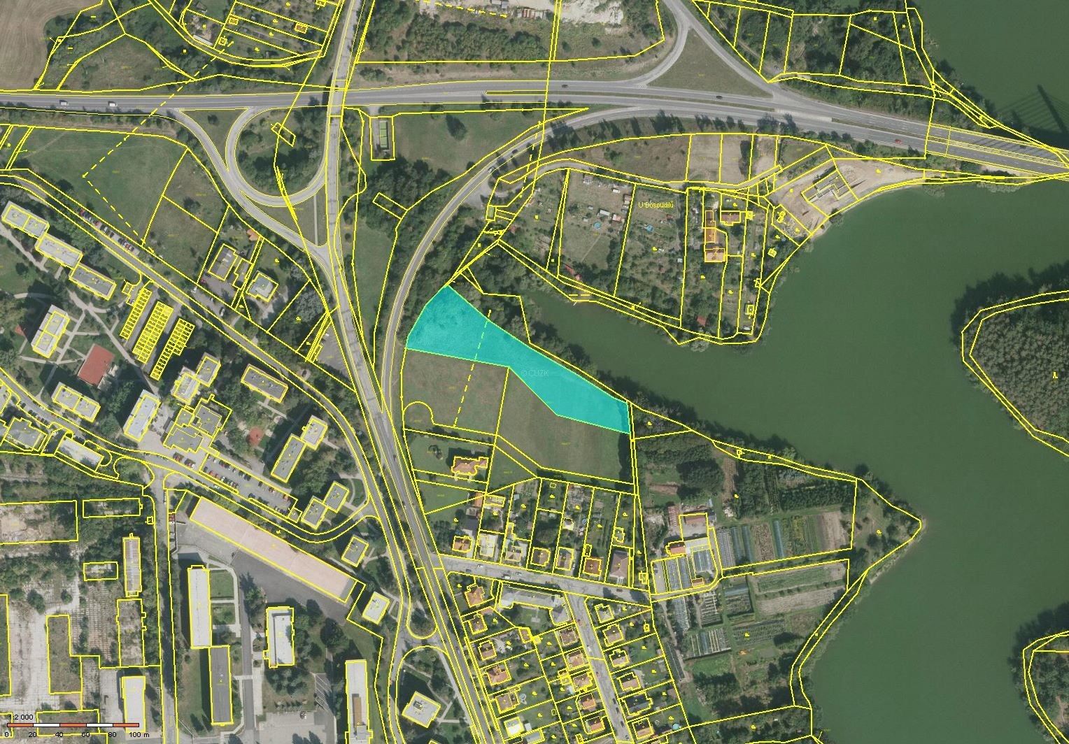 Zahrady, Kvapilova, Tábor, 5 600 m²