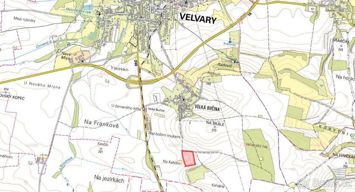 Prodej pozemek pro bydlení - Velvary, 273 24