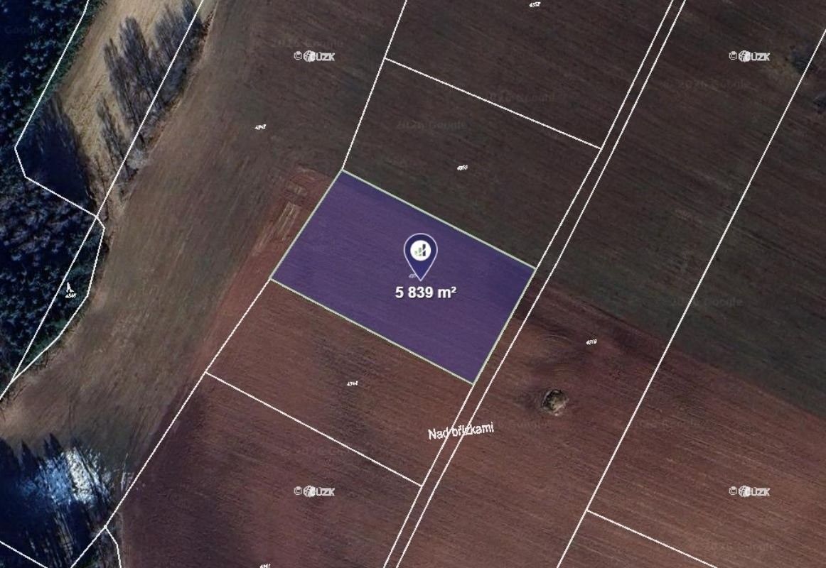 Zemědělský pozemek, 2 642 m²