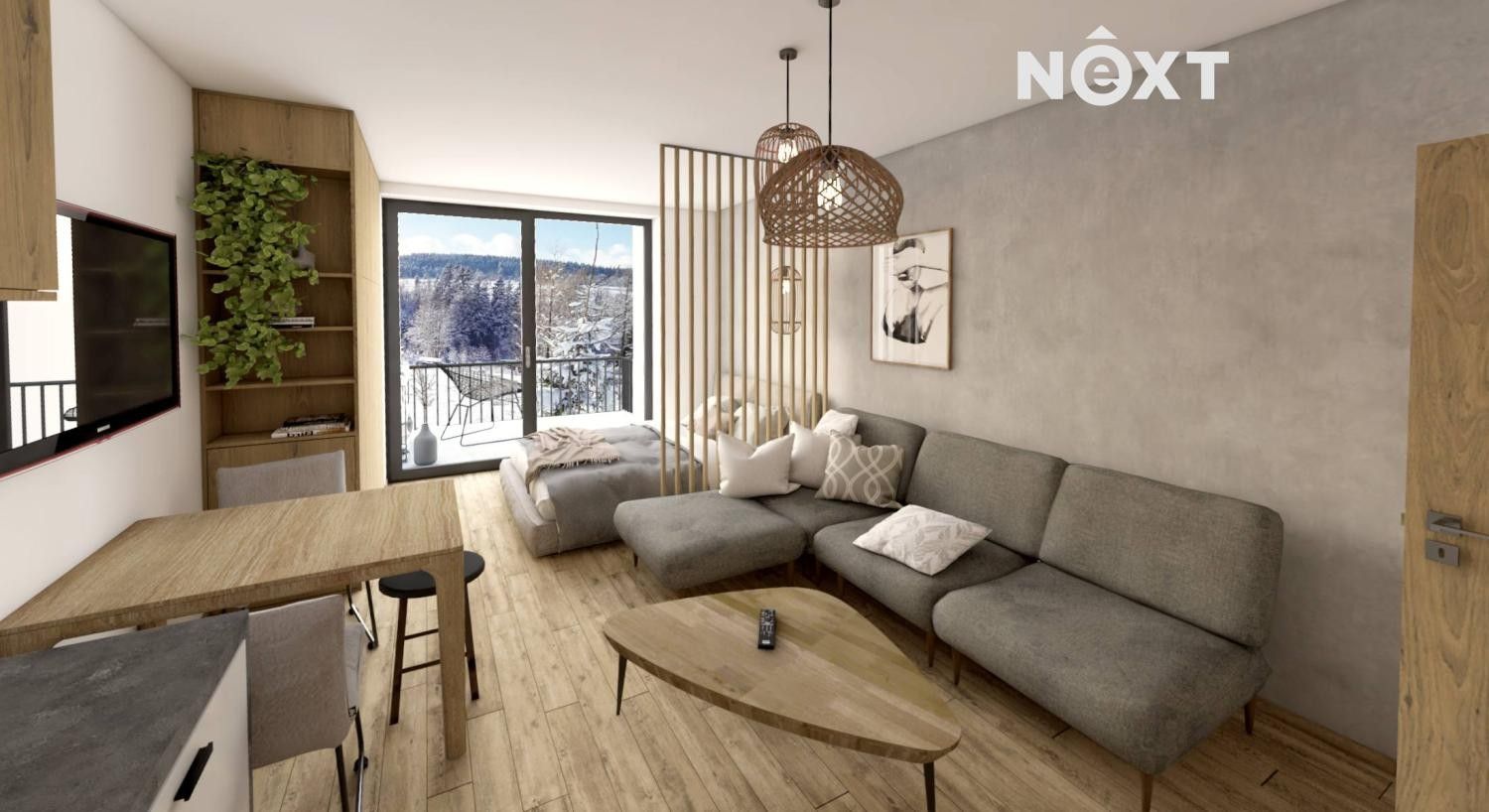 Prodej byt 1+kk - Čachrov Javorná, 27 m² - 5