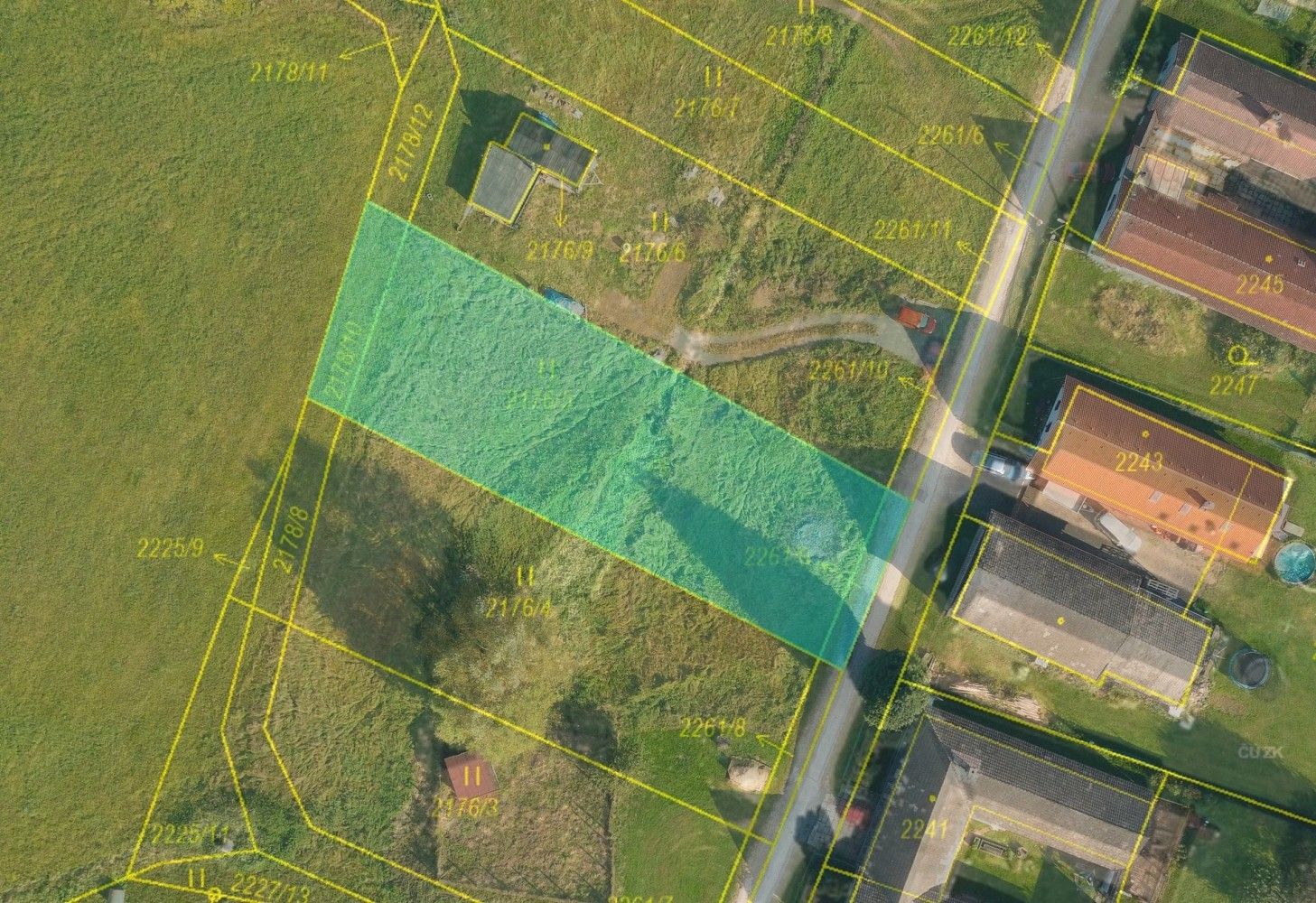 Pozemky pro bydlení, Kamenice nad Lipou - Vodná, okres Pelhřimov - 2