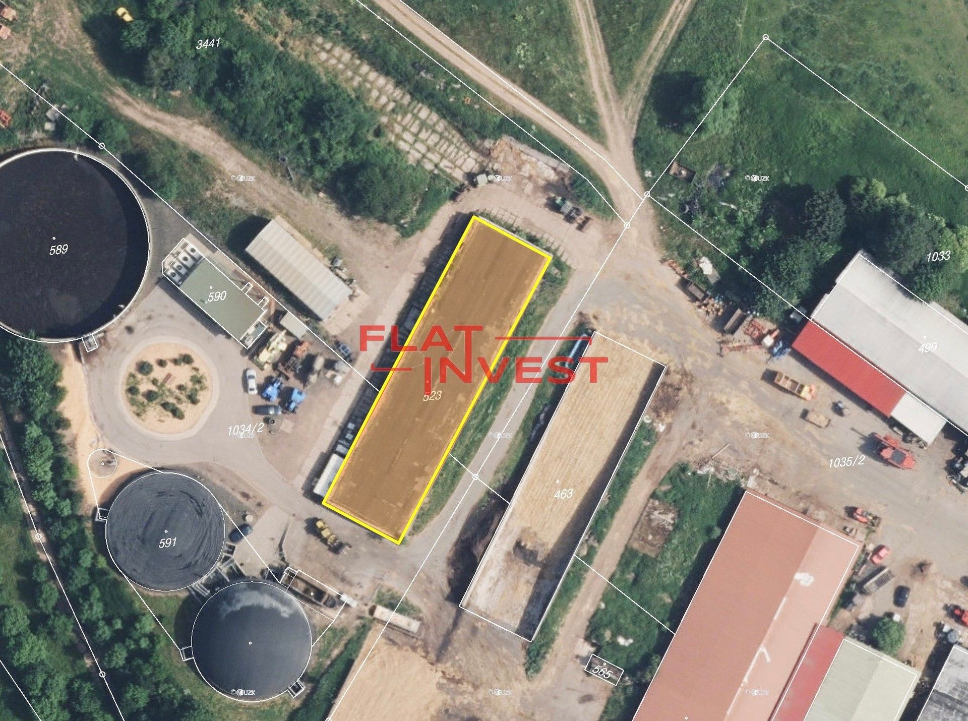 Výrobní prostory, Heřmánkovice, 990 m²