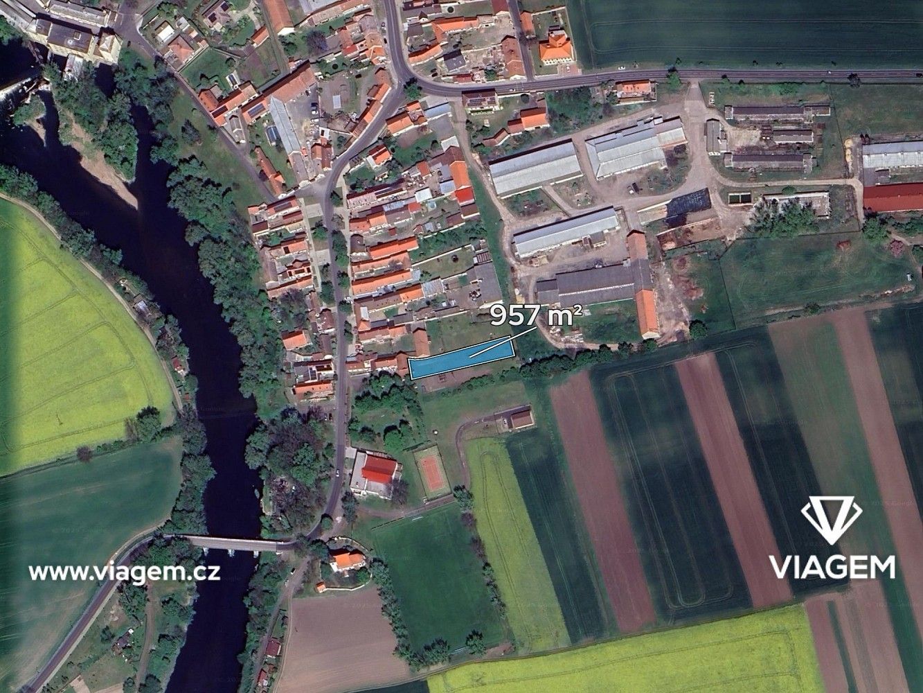 Prodej zahrada - Křesín, okres Litoměřice, Ústecký kraj - 2