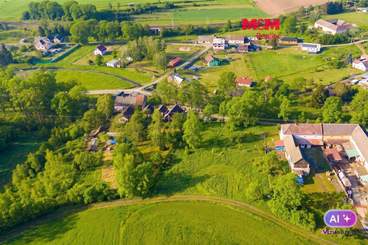 Pozemek, 1 989 m²