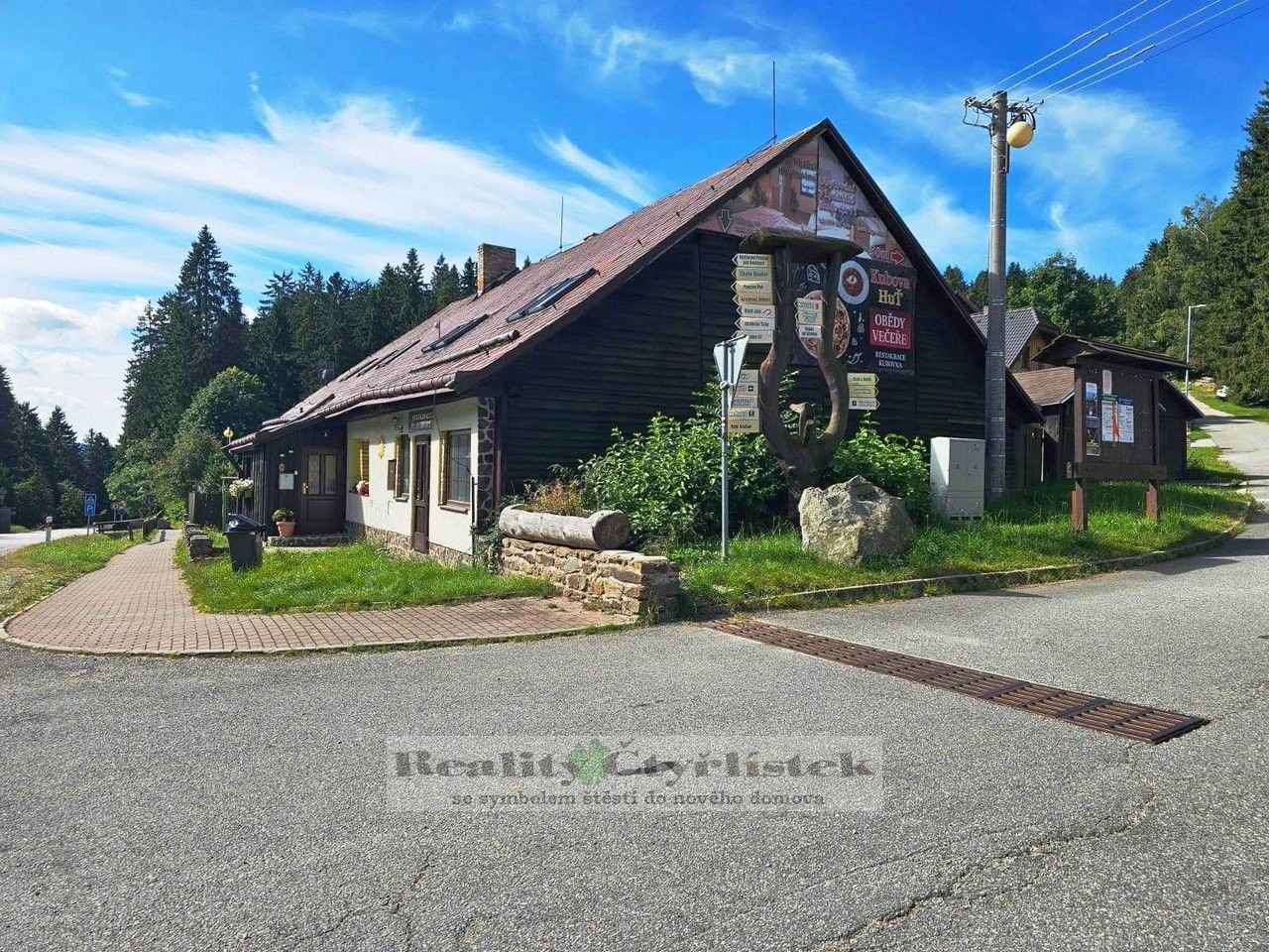 Ubytovací zařízení, Kubova Huť, 400 m²