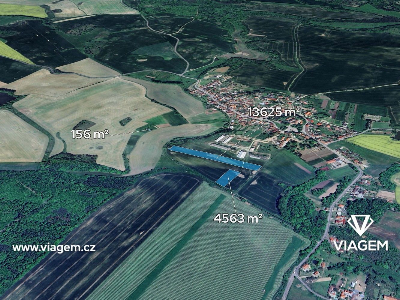 Zemědělský pozemek, 2 038 m²