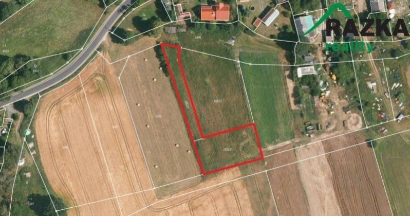 Pozemky pro bydlení, Velký Rapotín, Tachov, 1 888 m² - 1
