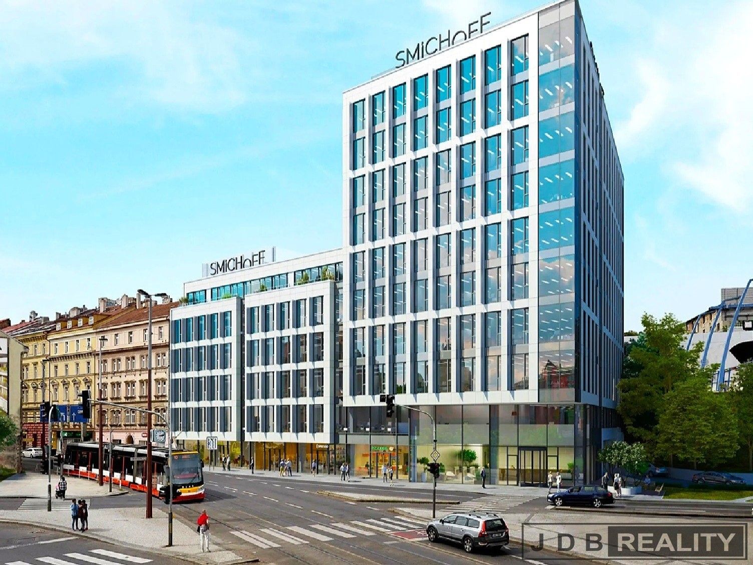 Kanceláře, Plzeňská, Praha, 10 m²