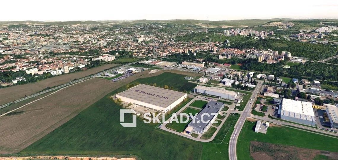 Sklady, Brno, 23 992 m² - 1