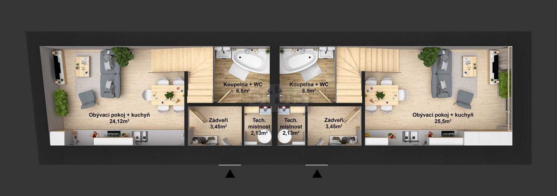 4+kk, Strašecká, Rynholec, 115 m² - 2