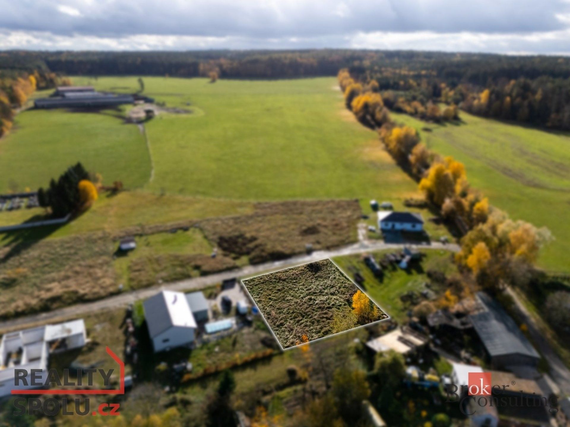 Prodej pozemek pro bydlení - Střížovice, 1 041 m²