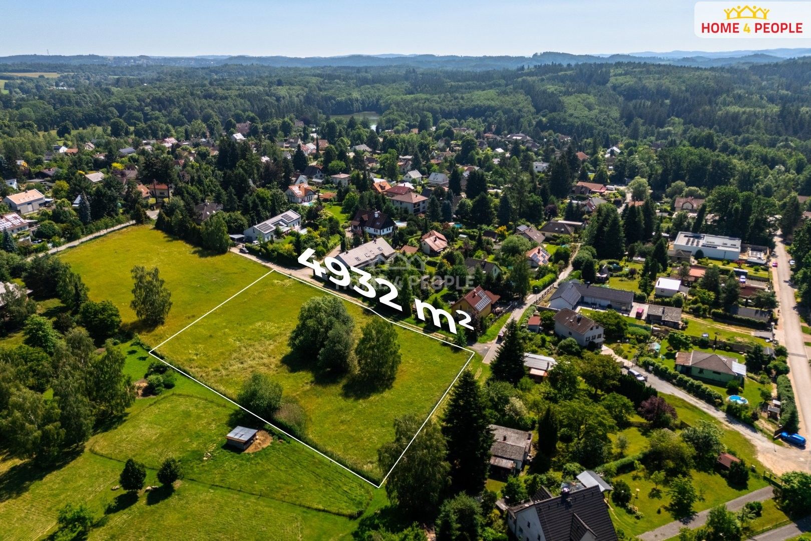 Prodej pozemek pro bydlení - Na Vyhlídce, Kamenice, 2 466 m² - 5