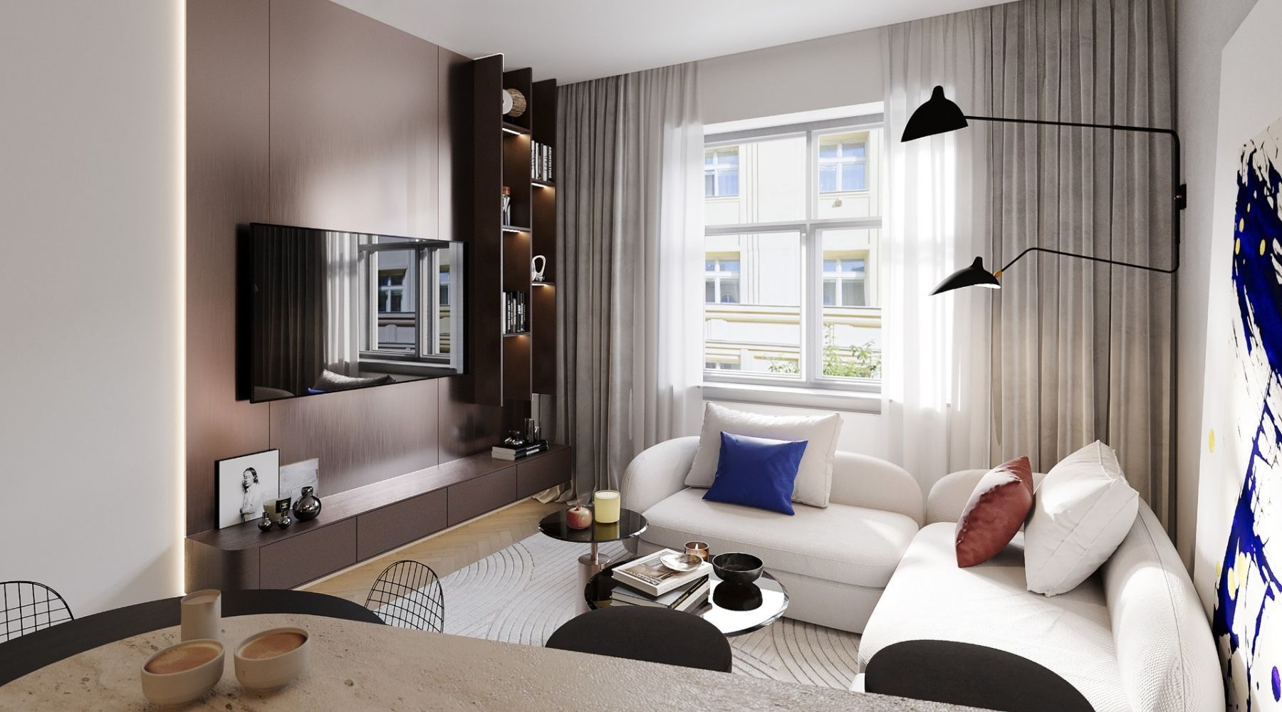 2+kk, Přemyslovská, Praha - Vinohrady, 59 m² - 2