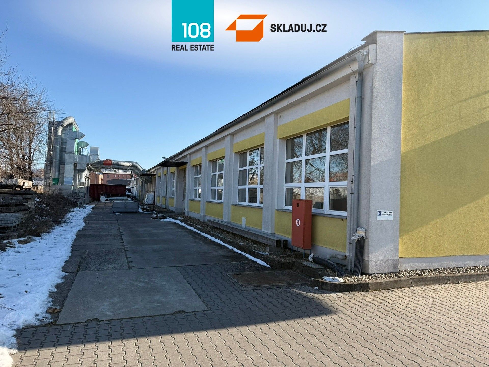 Pronájem sklad - Tovární 1209, Holešov, 1 m²