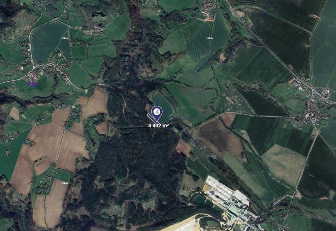 Zemědělské pozemky, Troskovice, 4 402 m² - 2