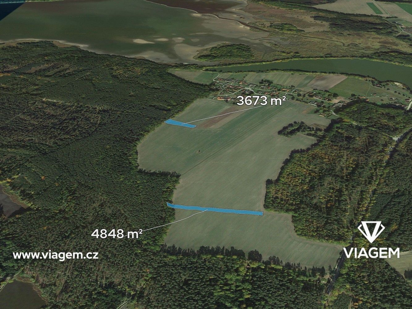 Zemědělský pozemek, 1 065 m²