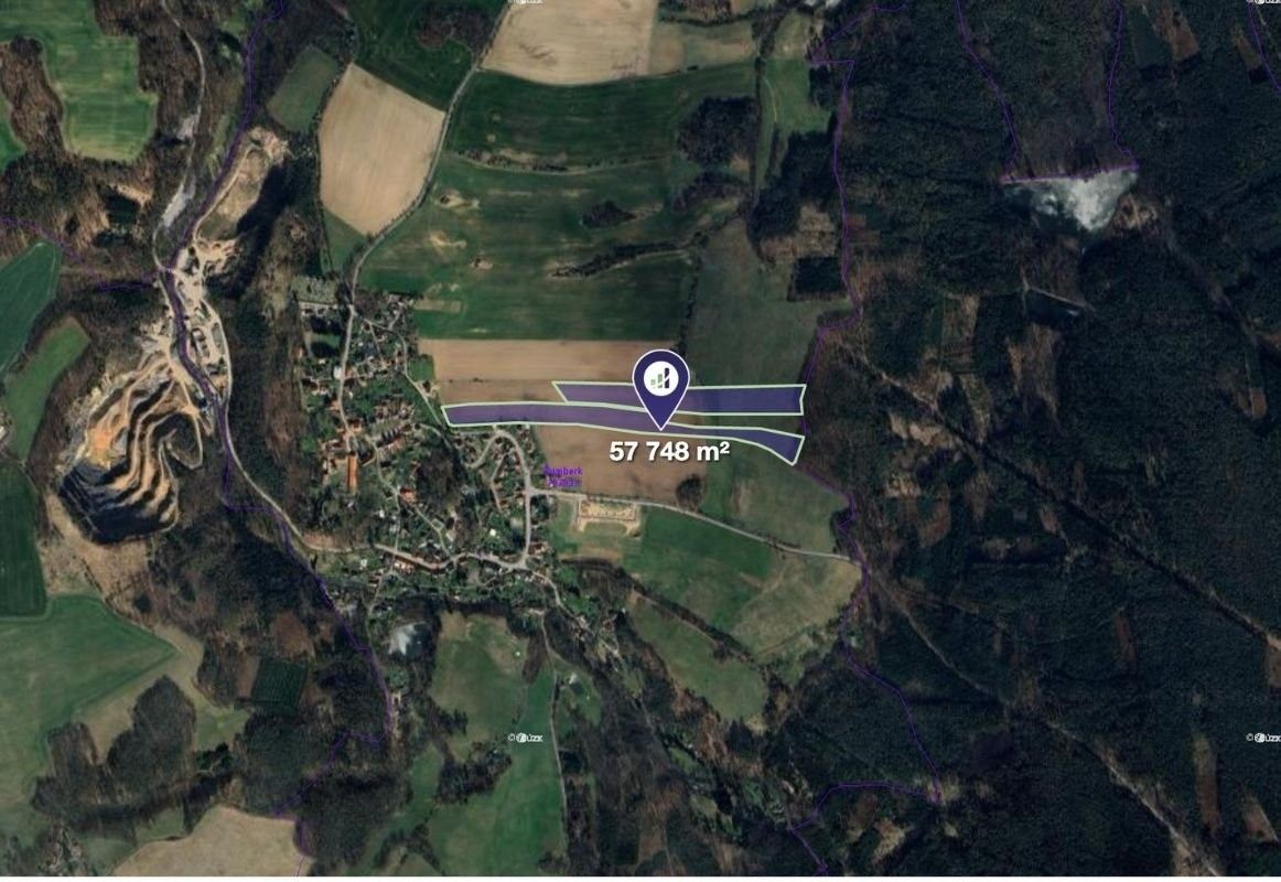 Prodej zemědělský pozemek - Žumberk, 57 748 m²