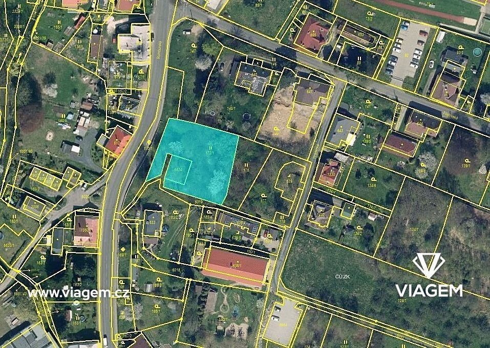 Pozemek pro bydlení, 632 m²