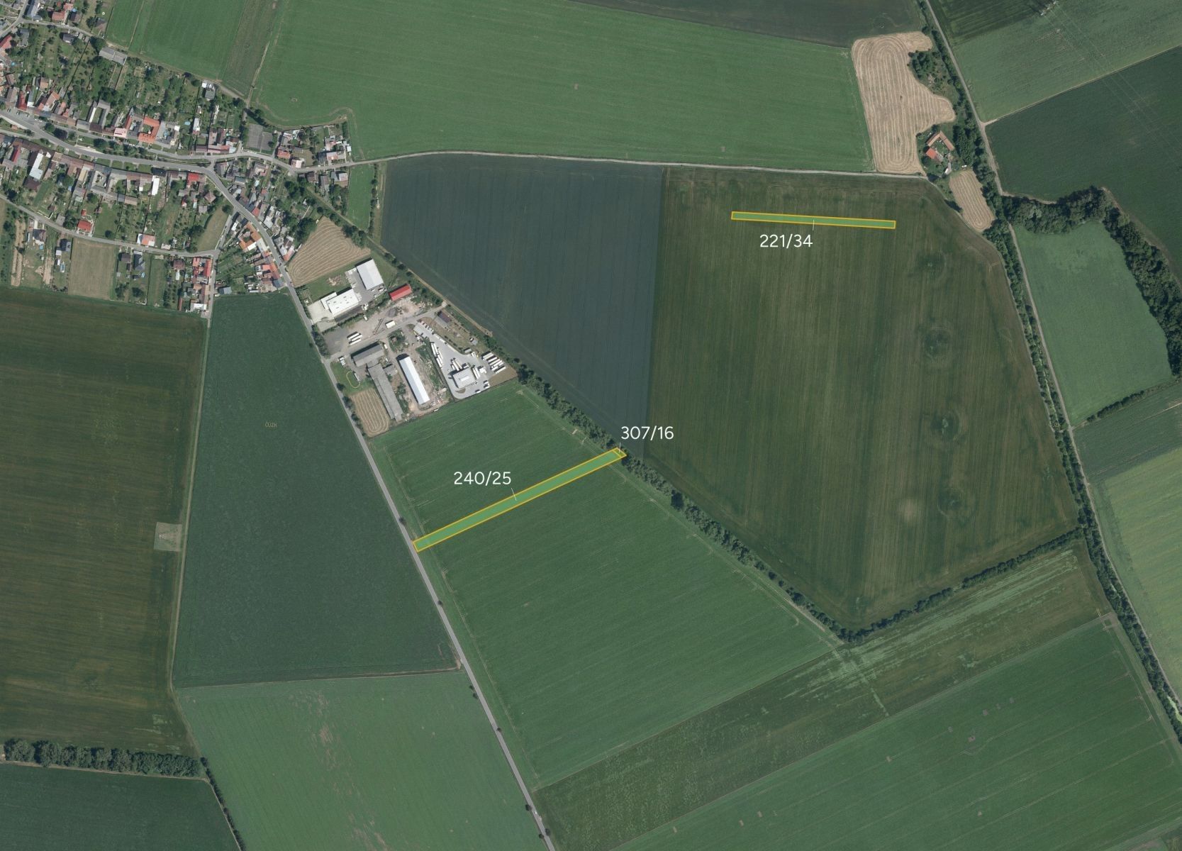 Zemědělské pozemky, Luběnice