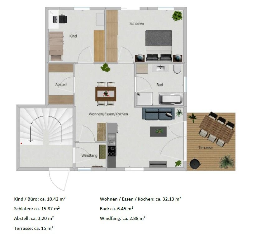 Byt 3+1 · 75 m² · Herzog-Albrecht Str. 2, , Bavorsko - 4