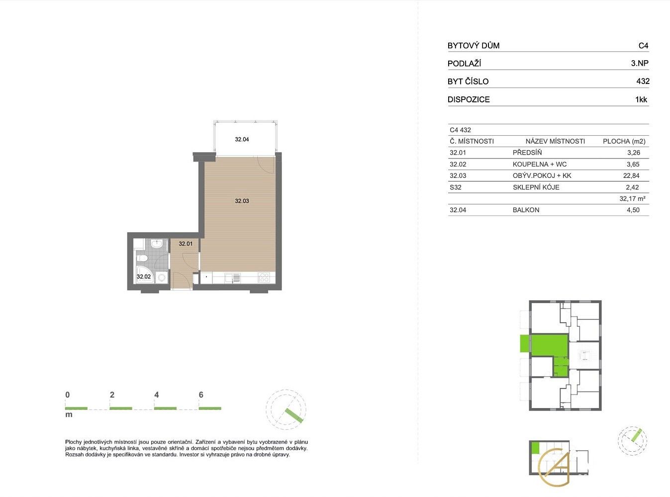 Prodej byt 1+kk - Hořovice, okres Beroun, Středočeský kraj, 32 m² - 5