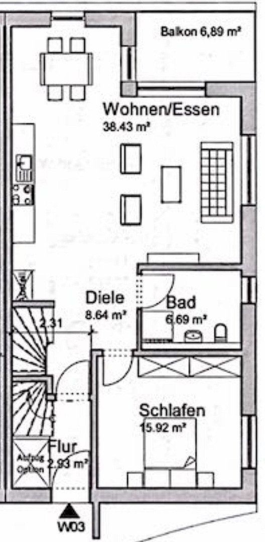 3+kk, Am Lieschberg 44, , Porýní-Falc, 138 m² - 2