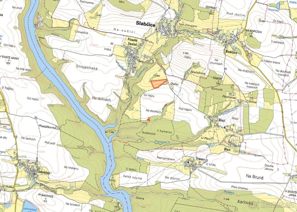 Prodej pozemek pro bydlení - Bernartice u Milevska, 398 43