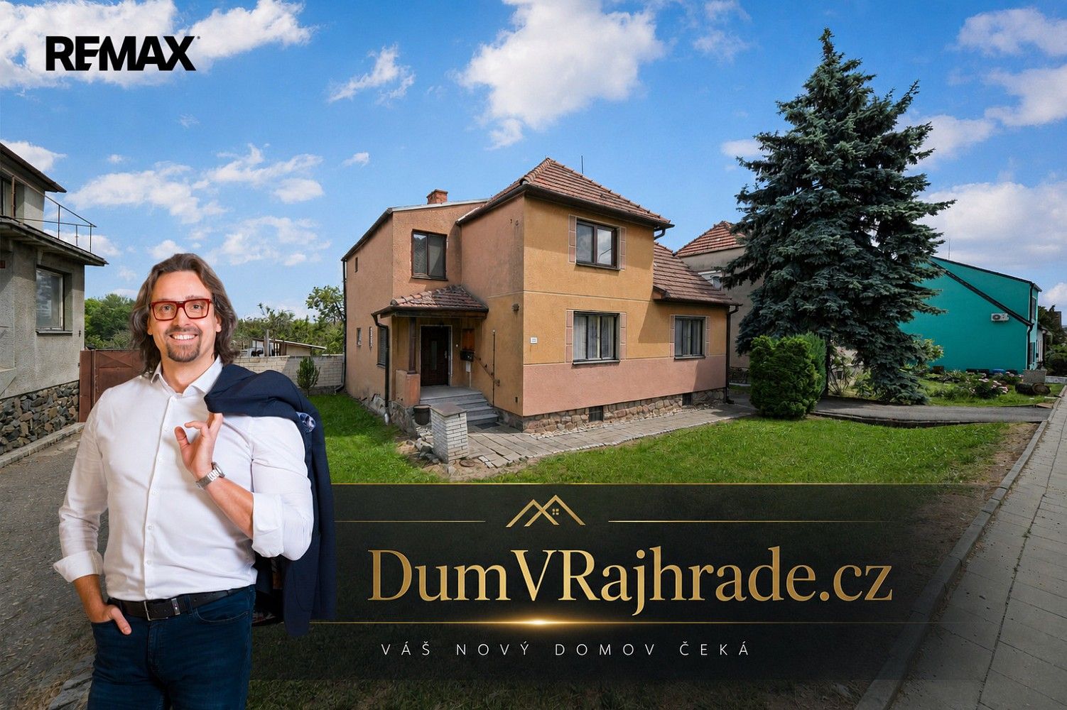 Rodinné domy, Masarykova, Rajhrad, okres Brno-venkov, 178 m² - 1