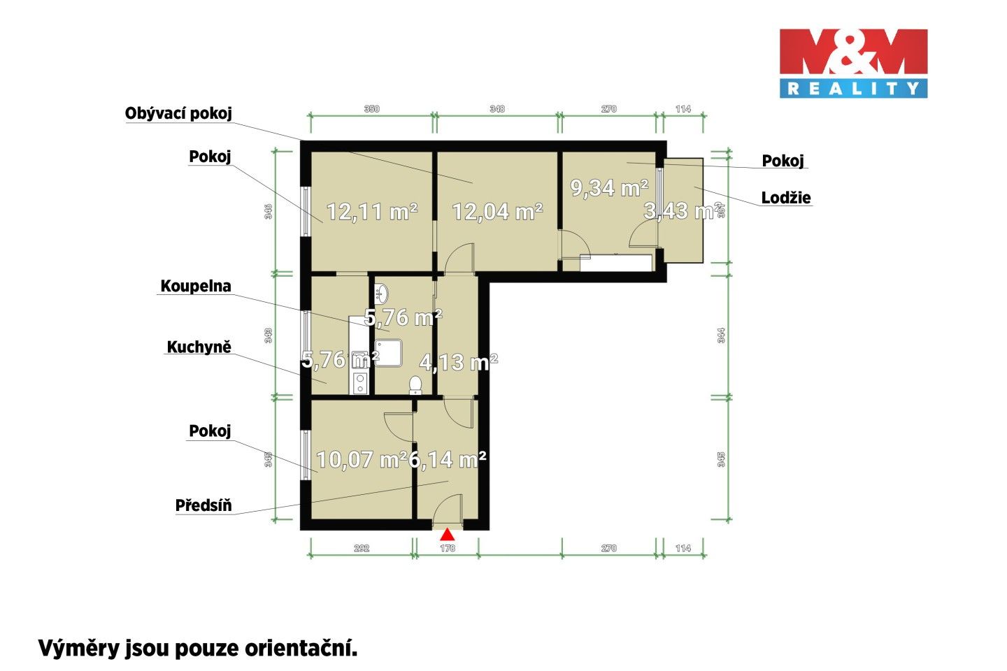4+1, Lesná, 65 m² - 2
