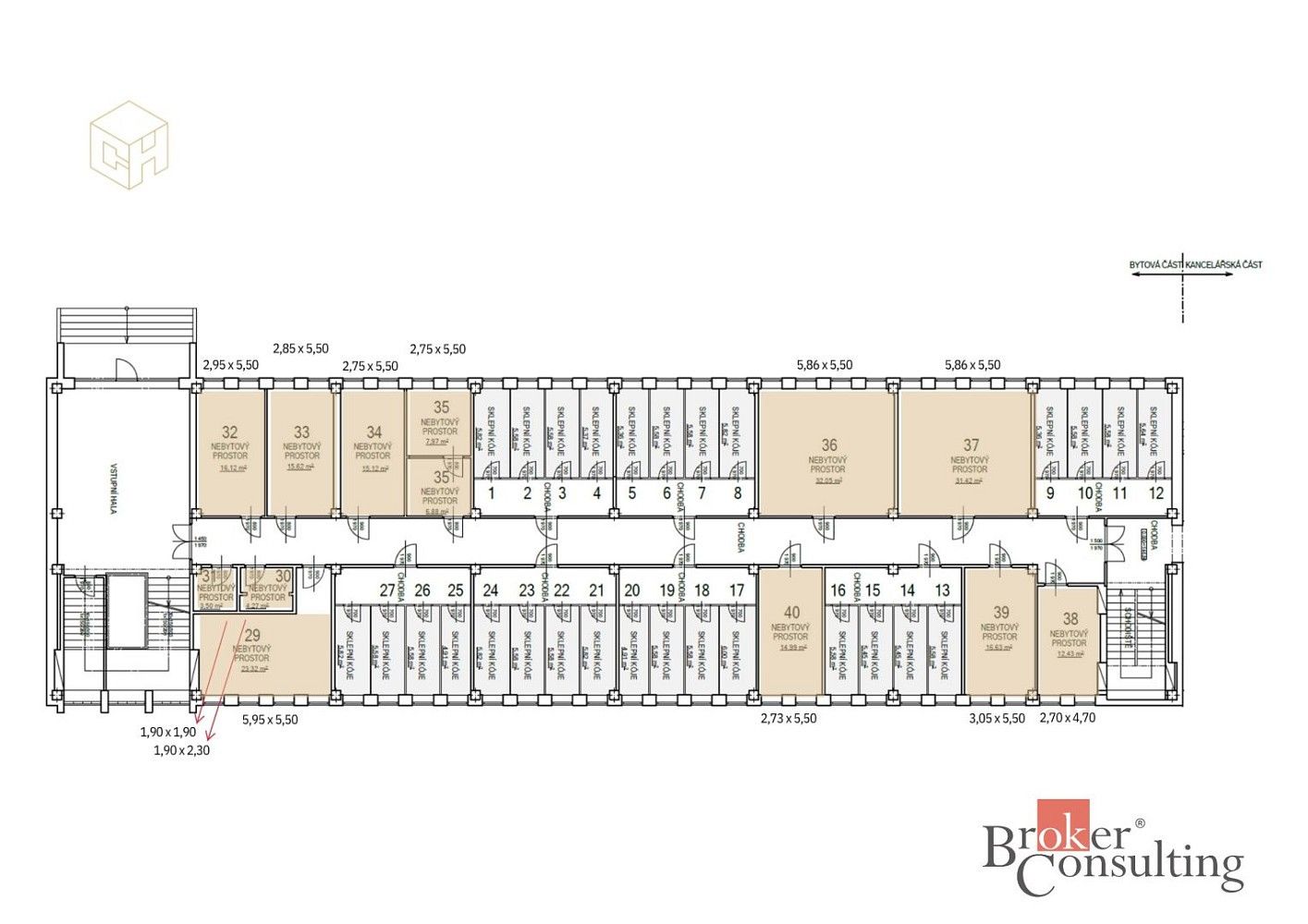 Prodej obchodní prostory - Mlékojedy, okres Litoměřice, 799 m² - 5