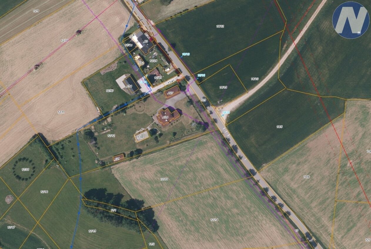 Prodej pozemek pro bydlení - Vrbice, 7 124 m² - 5