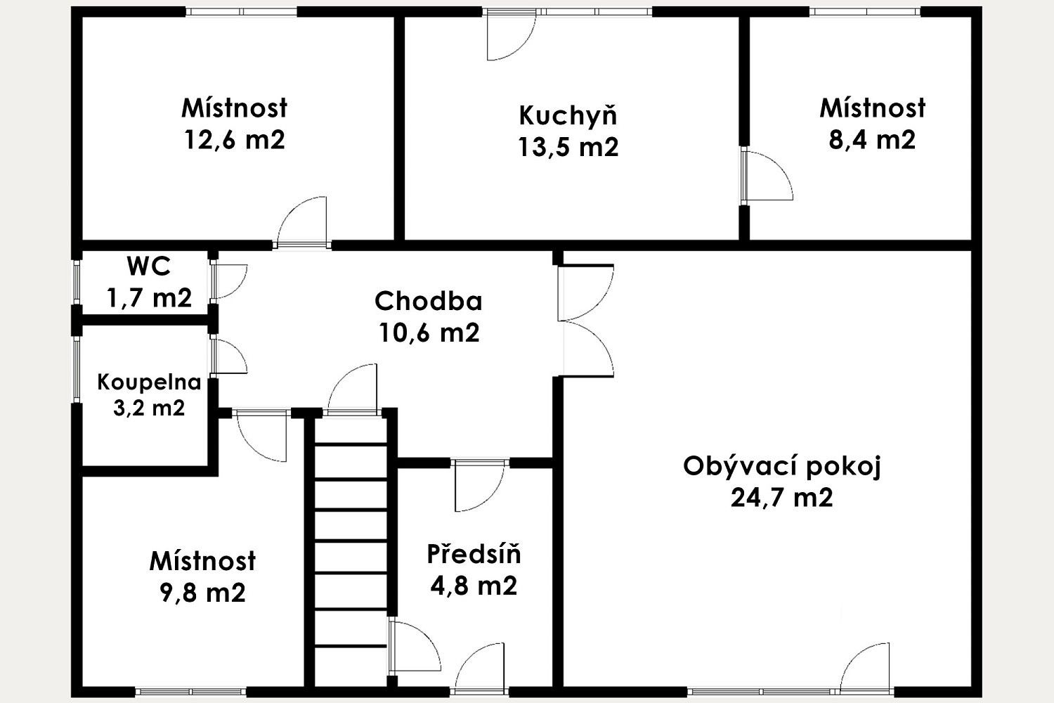 Rodinný dům · 89 m² · Černouček, okres Litoměřice - 3