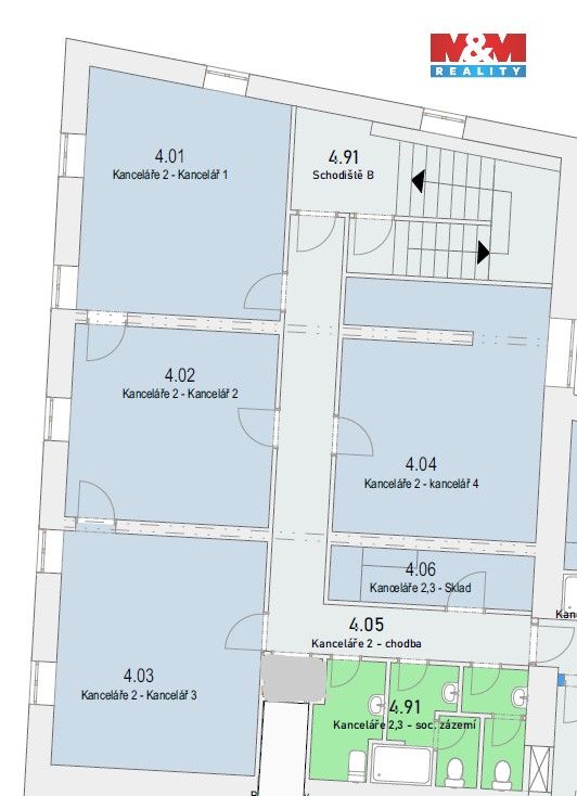 Kancelář · 19 m² · Ostravská, Český Těšín - 4