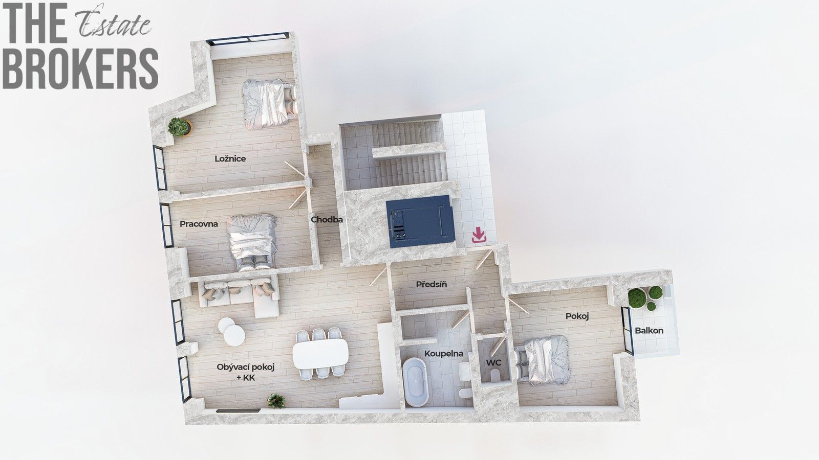 4+kk, U hotelu, Praha Suchdol, 118 m² - 1