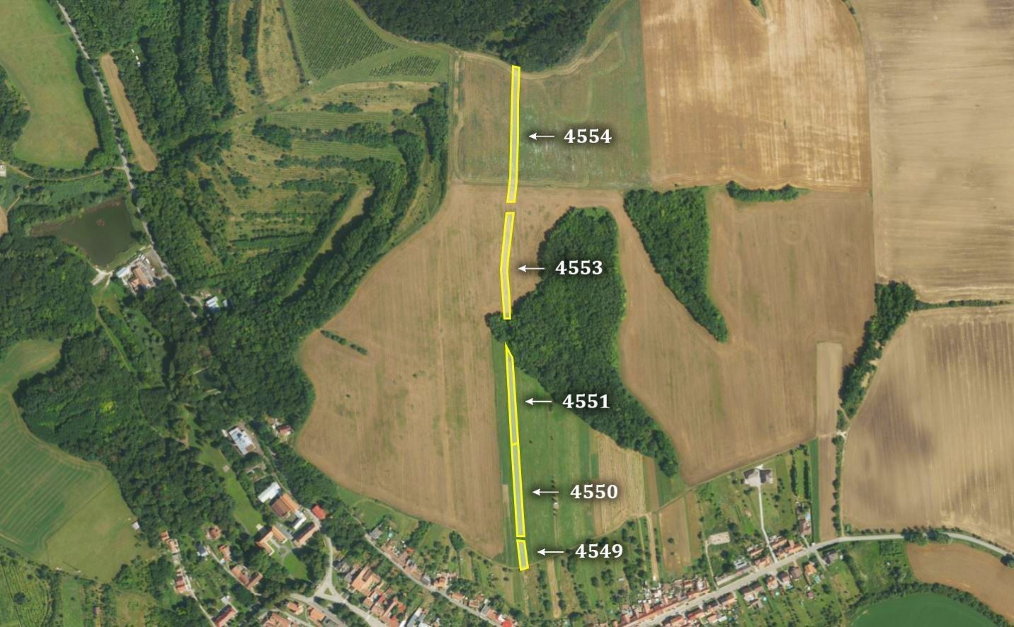 Prodej zemědělský pozemek - Diváky, 9 296 m²