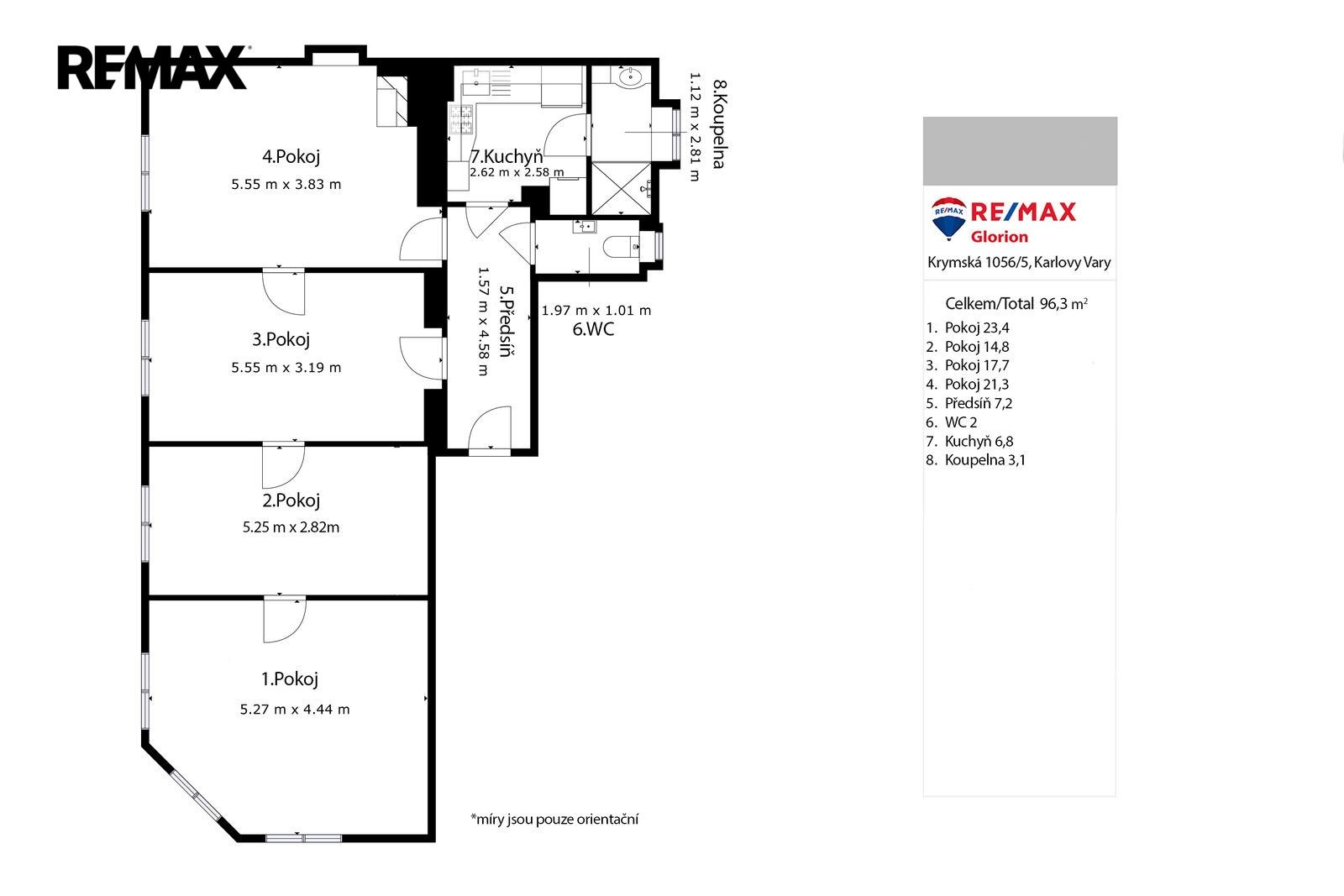 Prodej ubytovací zařízení - Raisova 1114, Karlovy Vary, 80 m² - 5