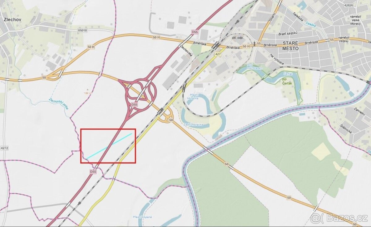 Pozemky pro bydlení, Staré Město u Uherského Hradiště, 686 03 - 2