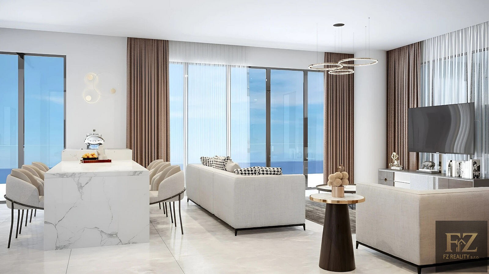 Prodej byt 1+kk - Gaziveren, Kypr, 30 m² - 5