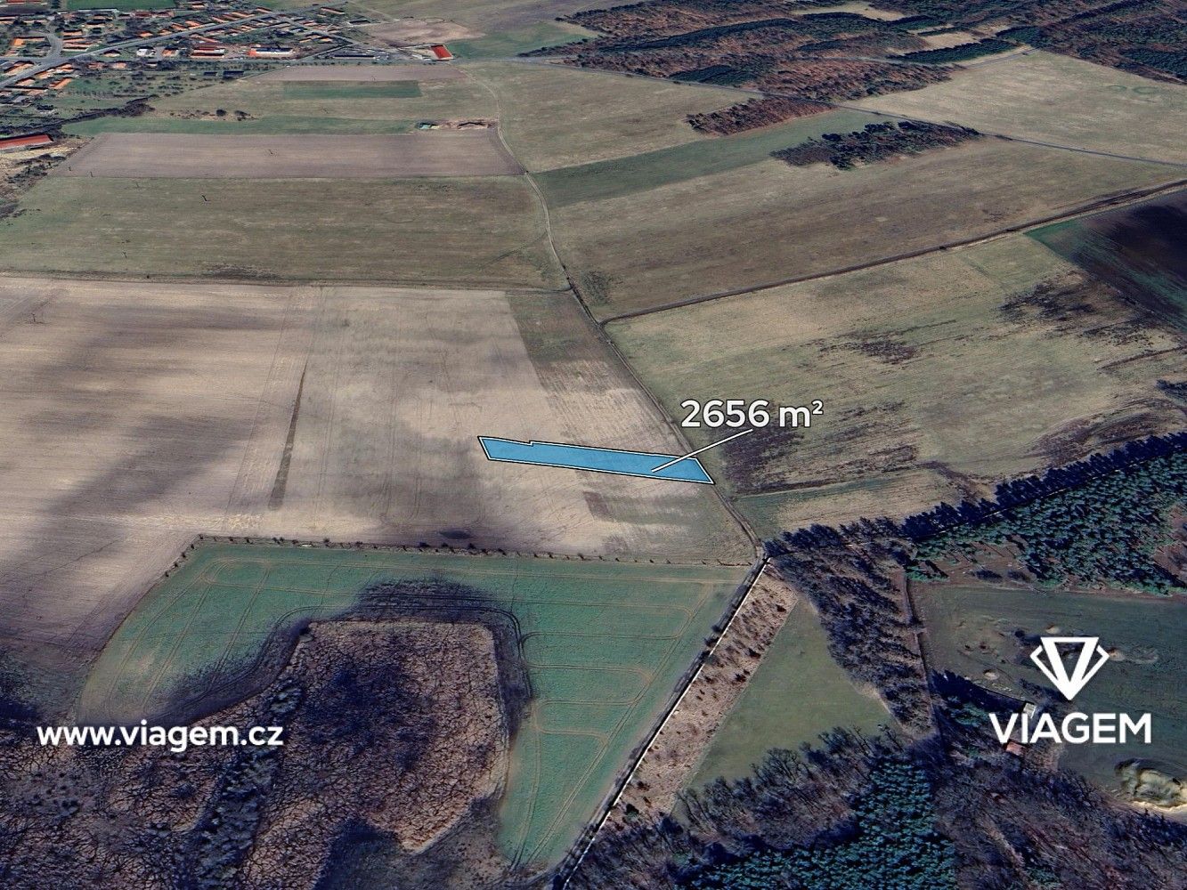 Zemědělské pozemky, Labské Chrčice, okres Pardubice - 1