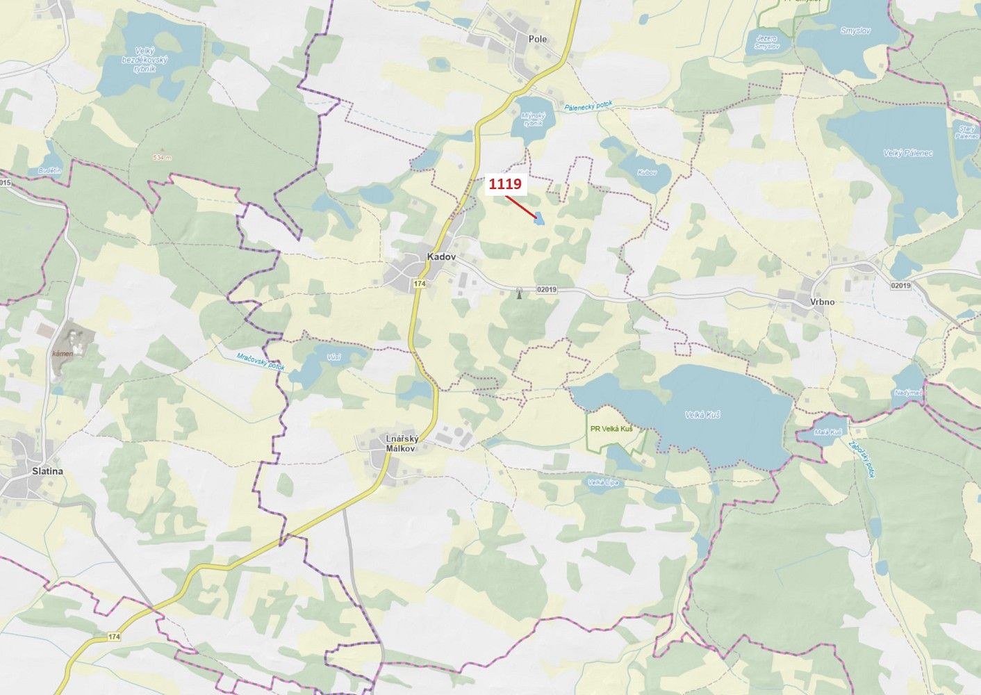Pozemek, 3 469 m²