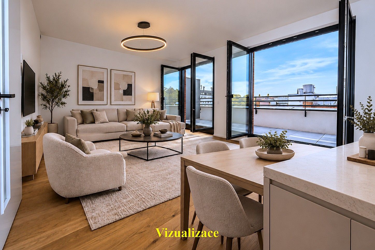3+kk, Hartigova, Praha 3 - Žižkov, 65 m² - 2