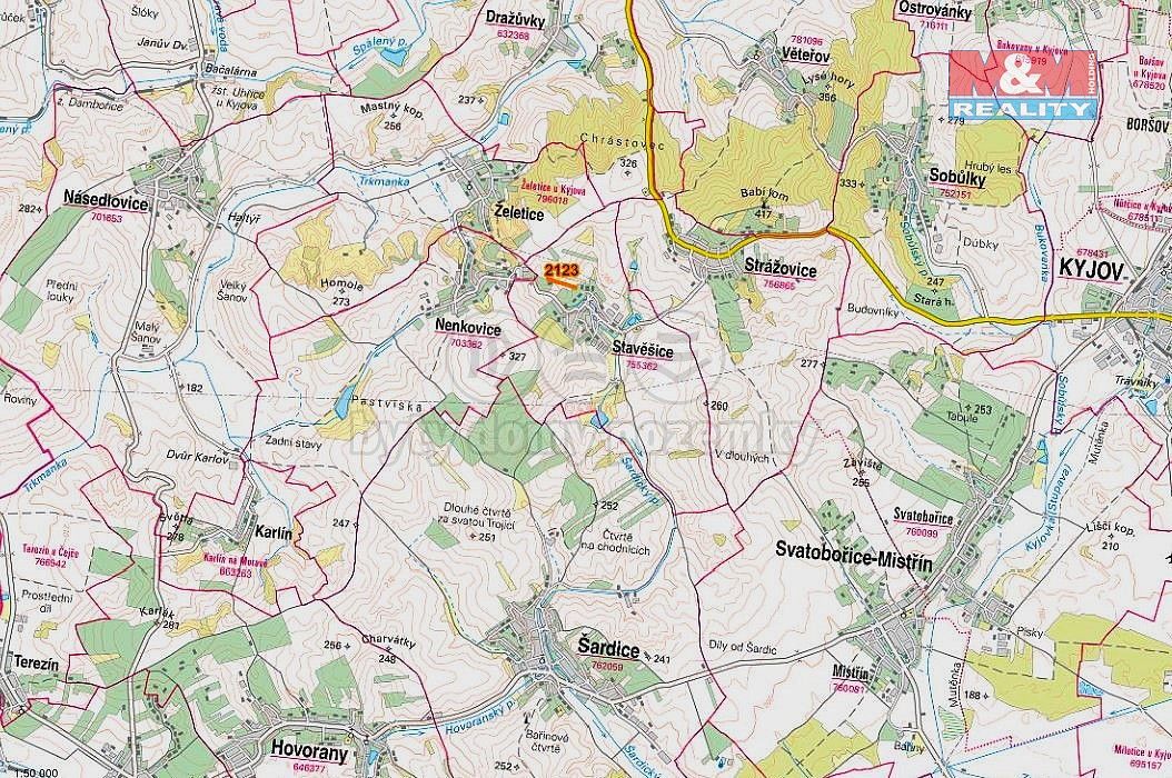 Prodej zemědělský pozemek - Stavěšice, okres Hodonín - 5