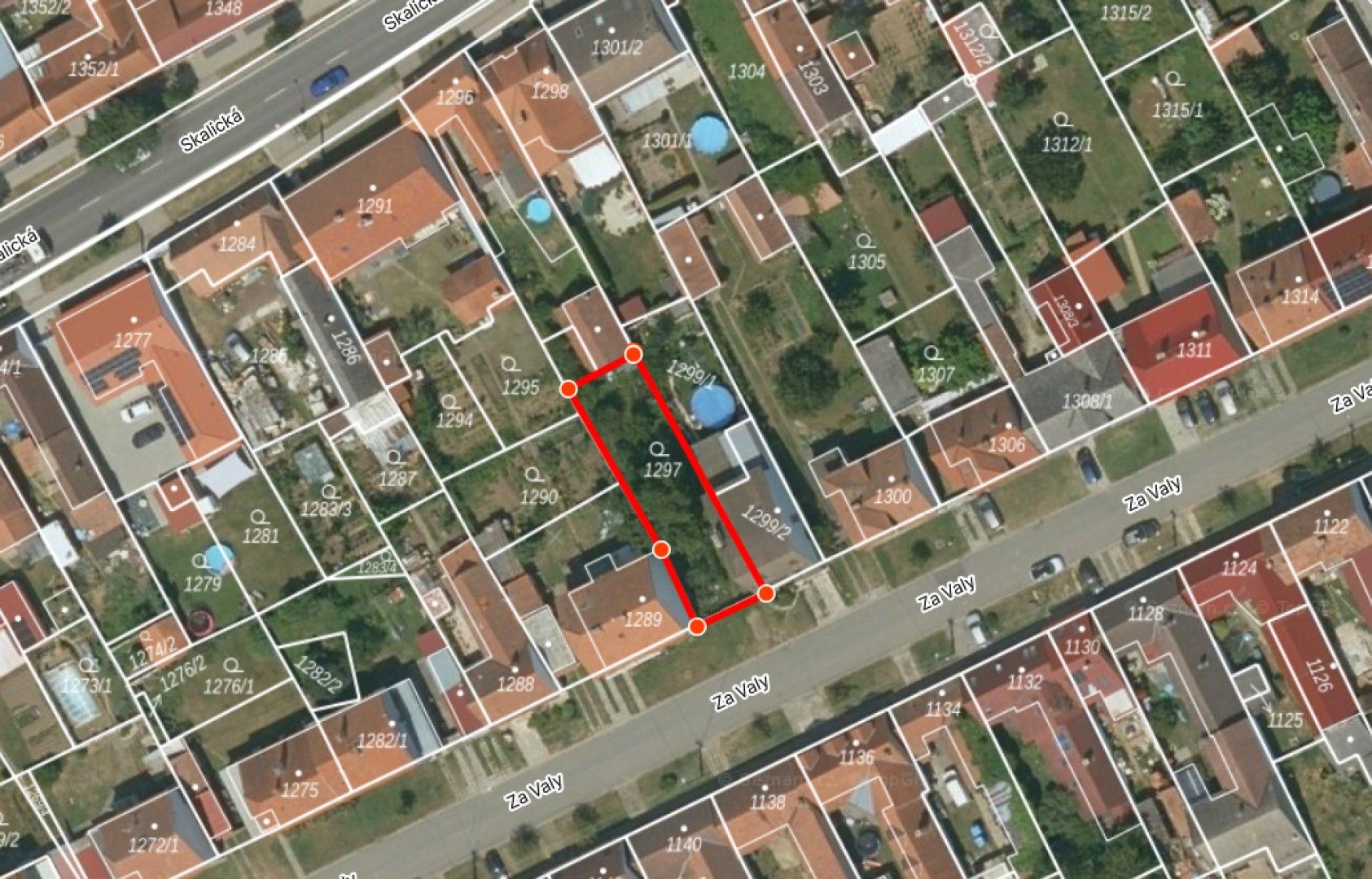 Prodej pozemek pro bydlení - Za Valy, Strážnice - 5