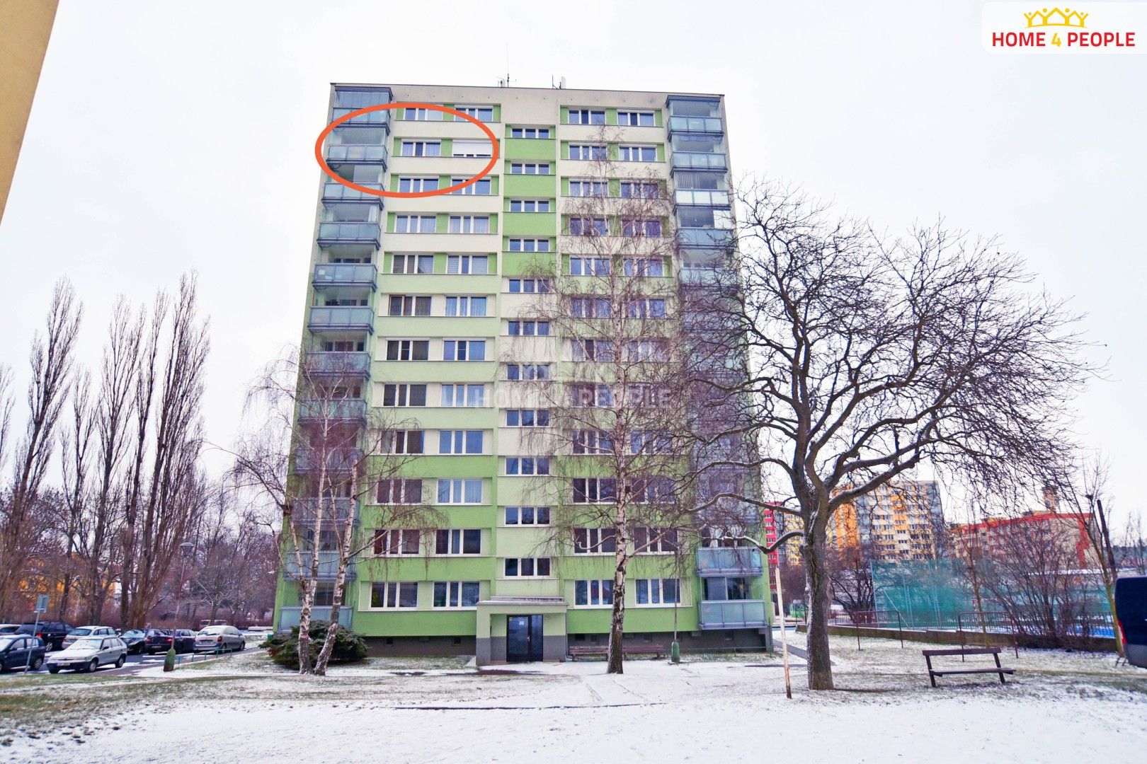 2+1, Bezručova, Kolín, 63 m²