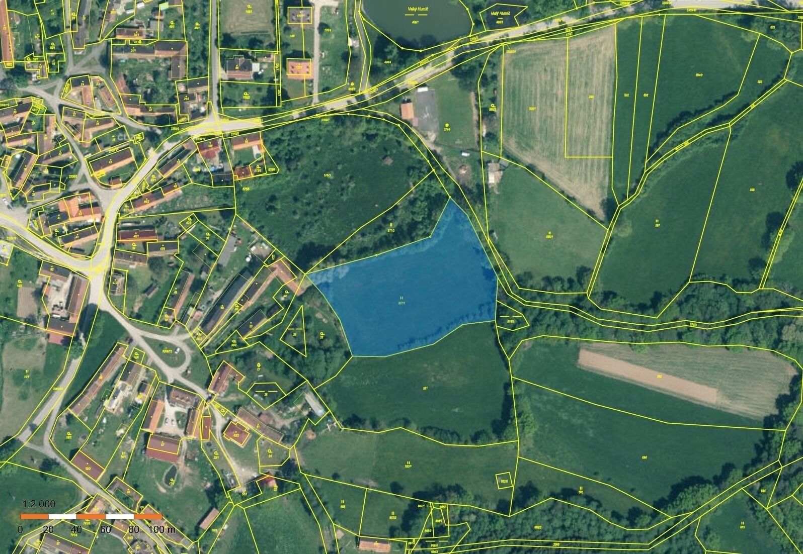 Zemědělské pozemky, Mečichov, 22 m²