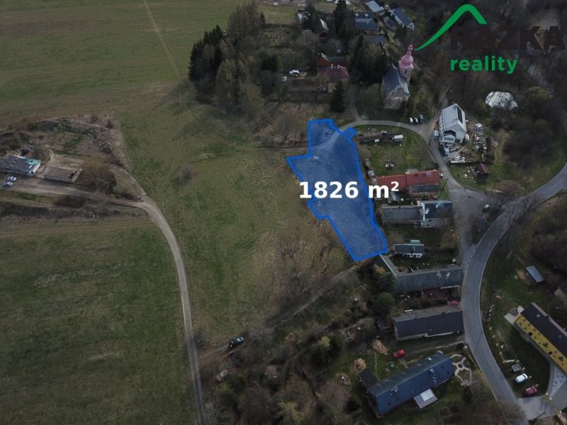 Pozemek pro bydlení, 1 826 m²