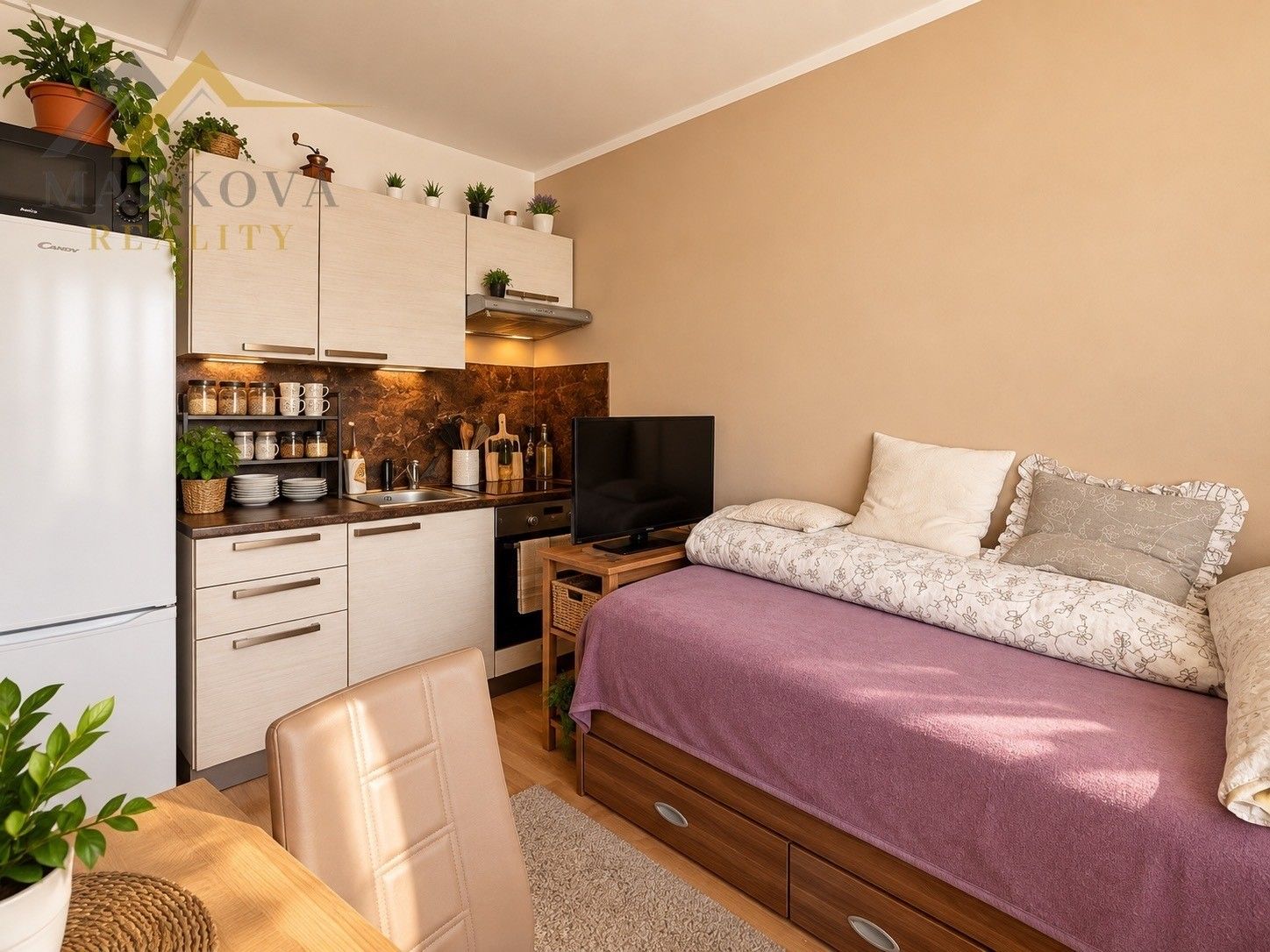 Byt 1+kk · 23 m² · Staroměstská 2120, České Budějovice 3 - 4
